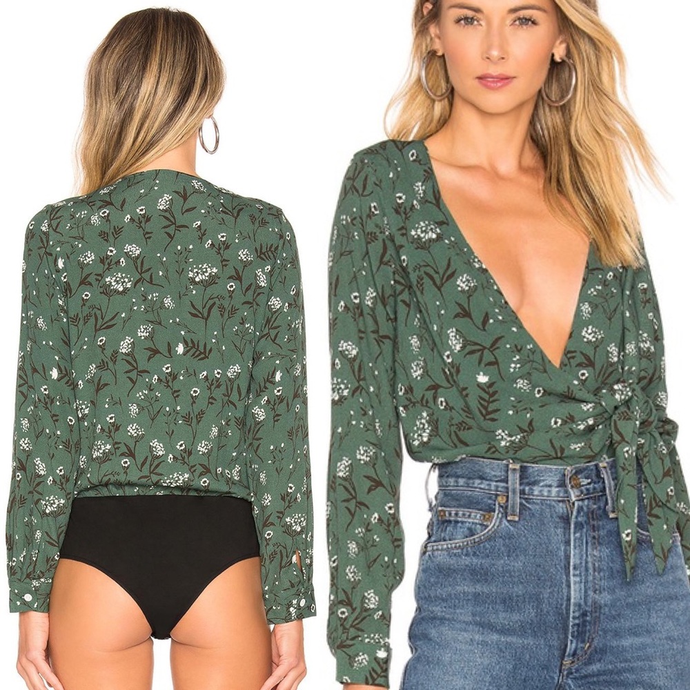 CAPULET x Revolve Daria Bodysuit In Caspia Print